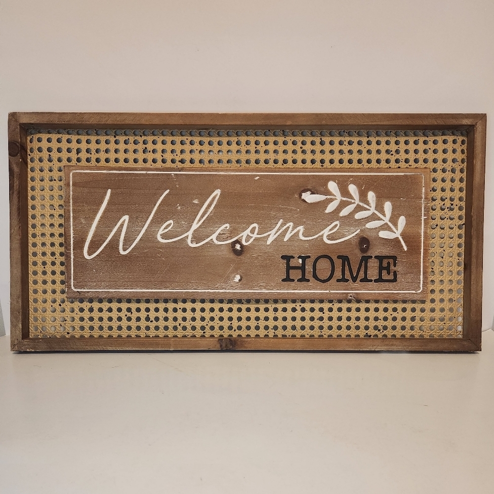 Brand New Kirklands "Welcome Home" wall art